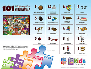 101 Things to Spot - In Hersheyville 101pc Puzzle