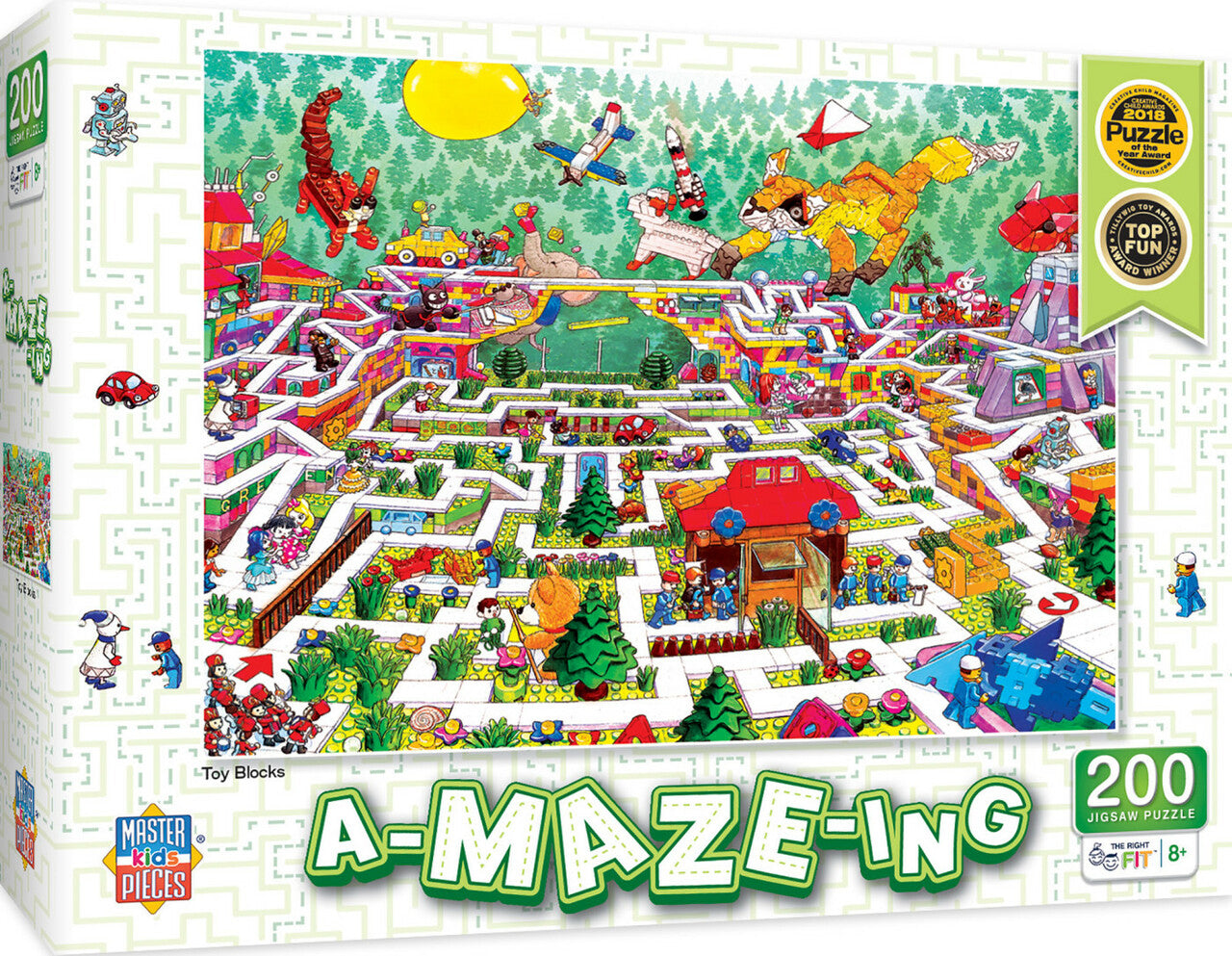 A-maze-ing - Toy Blocks 200pc Puzzle