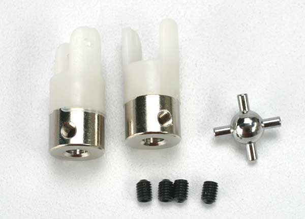 Modified U-joints specific to the Villain EX. Not for use with original Villain Nitro Vee or Blast.