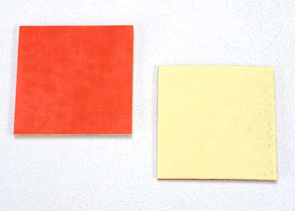 Double-sided foam tape for mounting radio gear