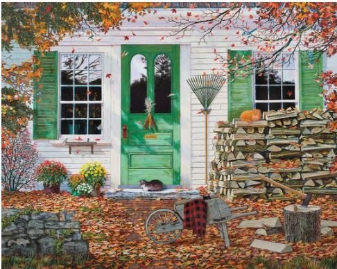 Autumn Leaves (1600pz) - 1000 Piece Jigsaw Puzzle