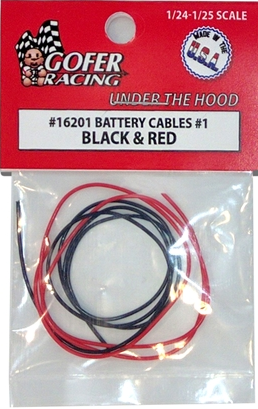 BLACK & RED BATTERY CABLES