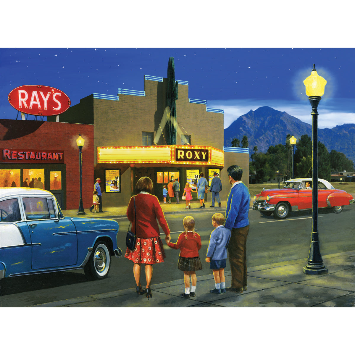 Paint By Number Kit 15.375"X11.25"-A Night At The Movies