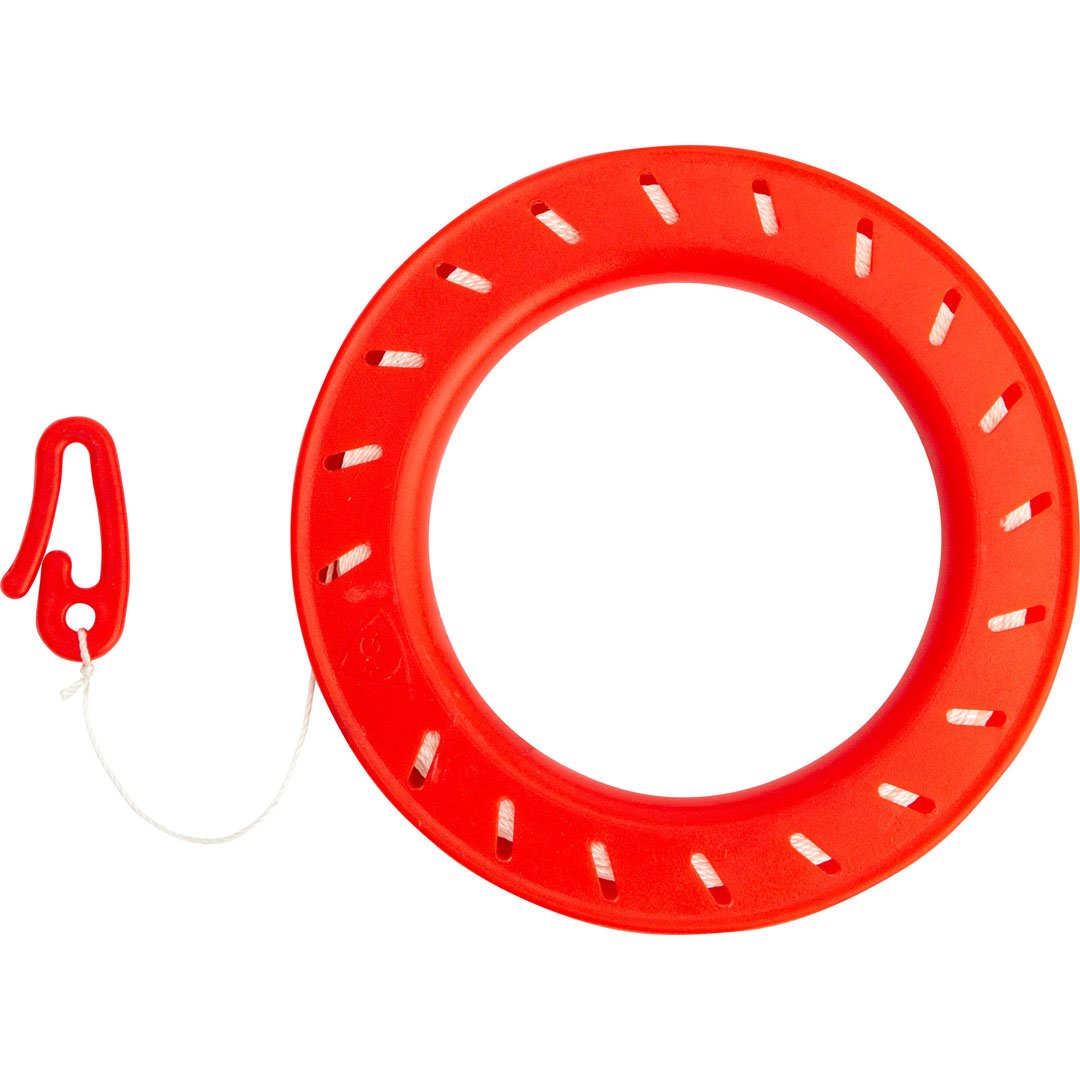 Spool with line 50m (165 ft) 17 kp (37 lb.)