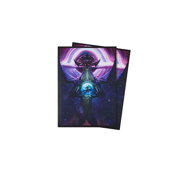 Card Sleeves: Standard- Matte Art- Year of the Dragon- Cosmic Genesis (100 ct)