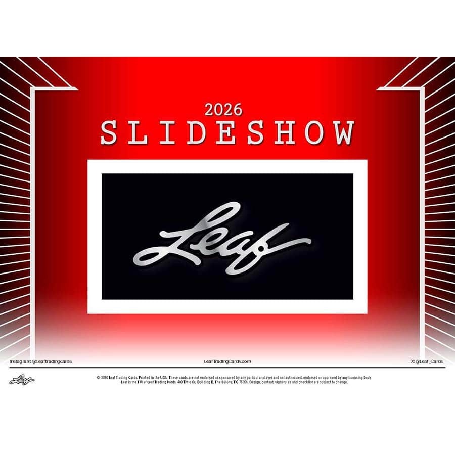 2026 Leaf Slideshow Hobby