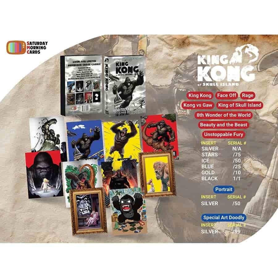 2026 SMC King Kong Trading Cards Hobby - 10ct Display
