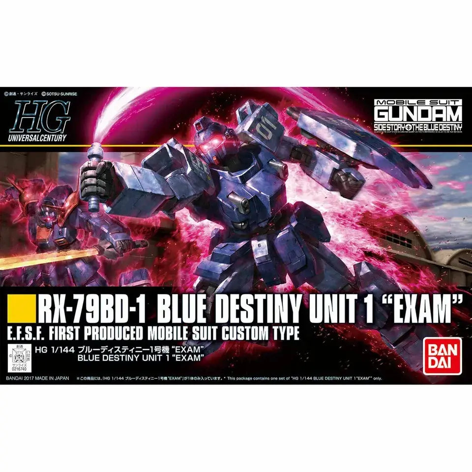 #207 Blue Destiny Unit 1 (EXAM) Gundam: The Blue