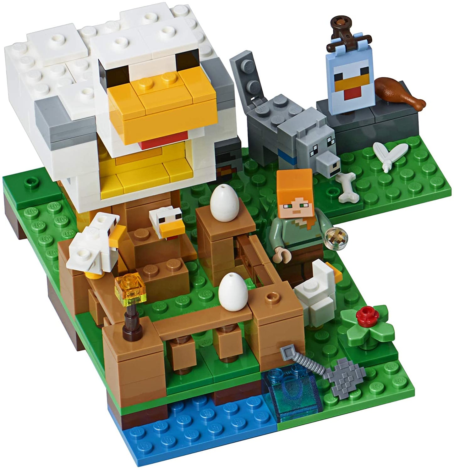 LEGO Minecraft The Chicken Coop 21140 Building Kit (198 Pieces)