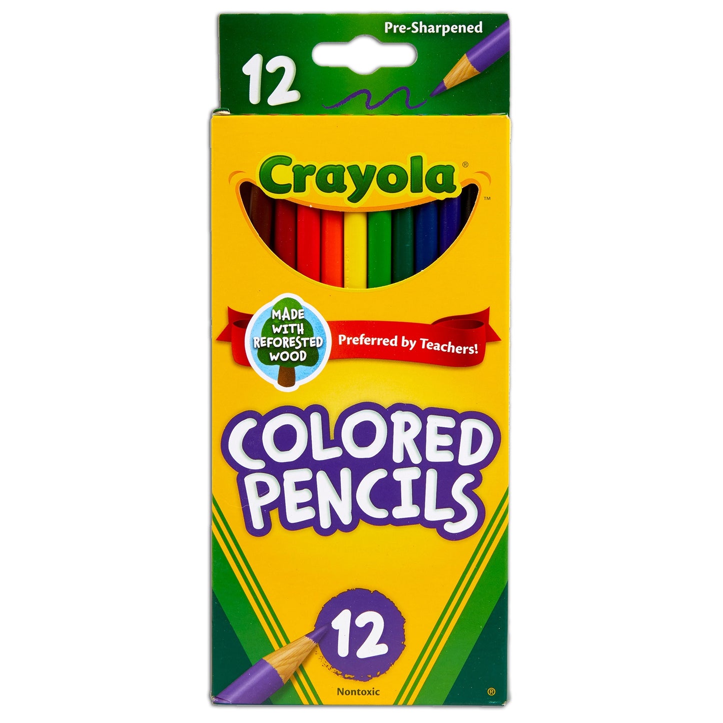 Crayola Colored Pencils-12/Pkg Long