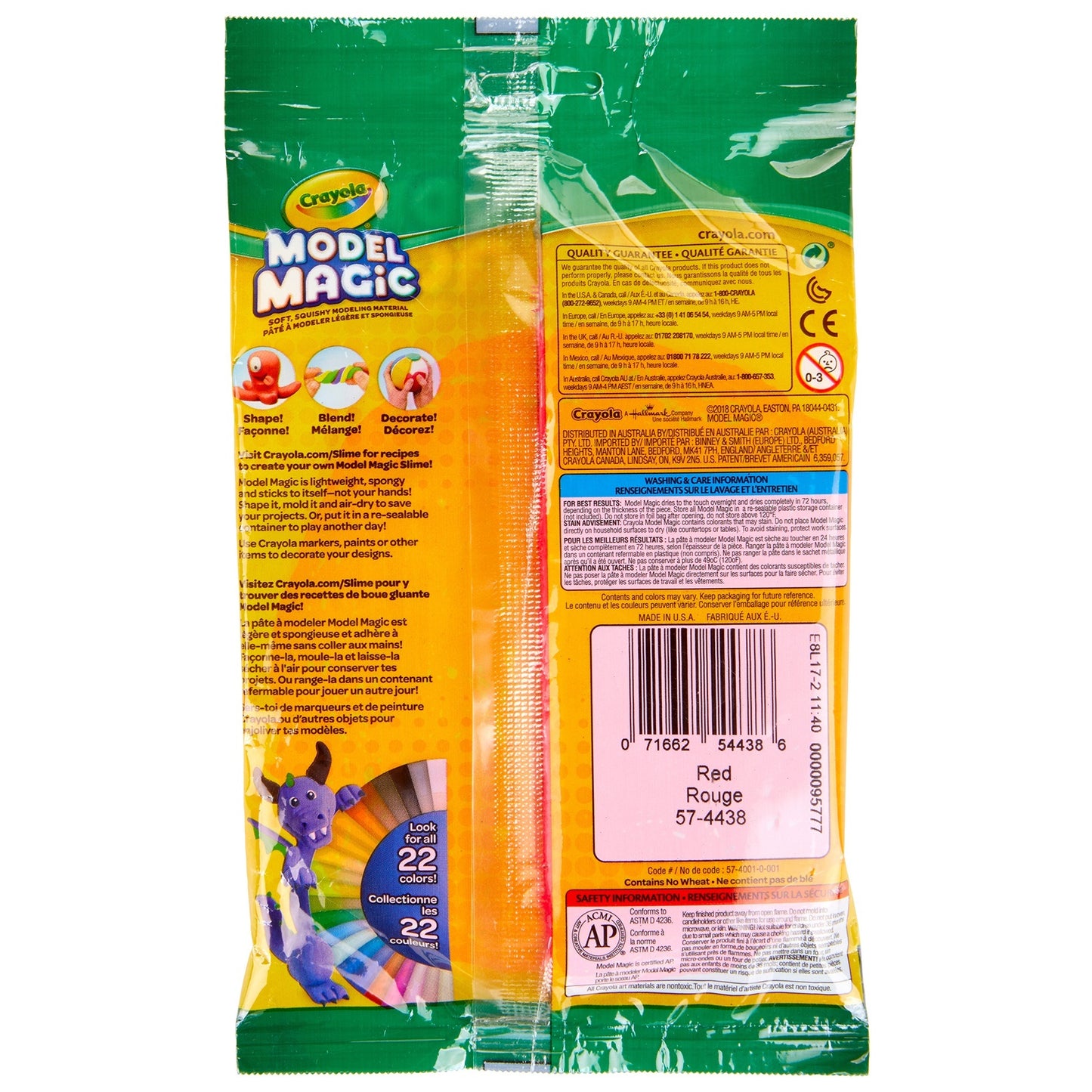 Crayola Model Magic 4oz-Red