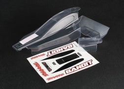Body Bandit (front & rear) (clear requires painting)/ window lights grille decal sheet
