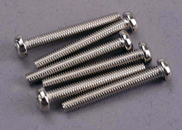Screws 3x23mm roundhead machine (6)