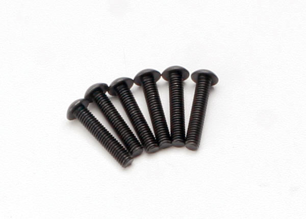 Screws 4x20mm button-head machine (hex drive) (6)