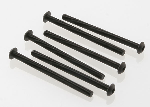 Screws 3x40mm button-head machine (hex drive) (6)