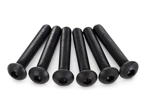 Screws 4x22mm button-head machine (hex drive) (6)