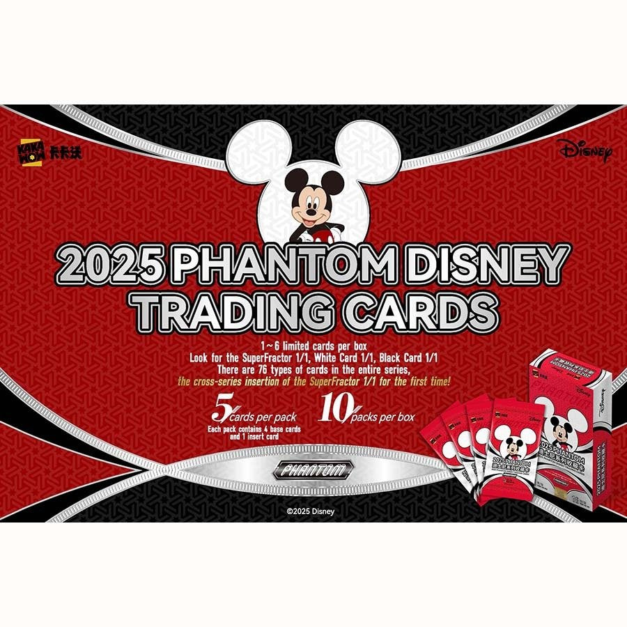 2025 Kakawow Phantom Disney Trading Cards