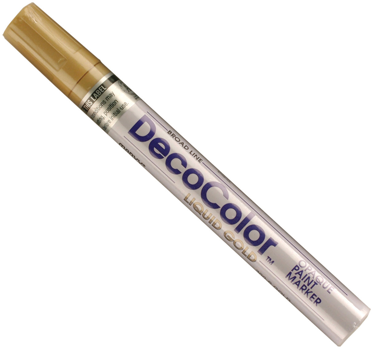 DecoColor Broad Opaque Oil-Based Paint Marker Open Stock-White