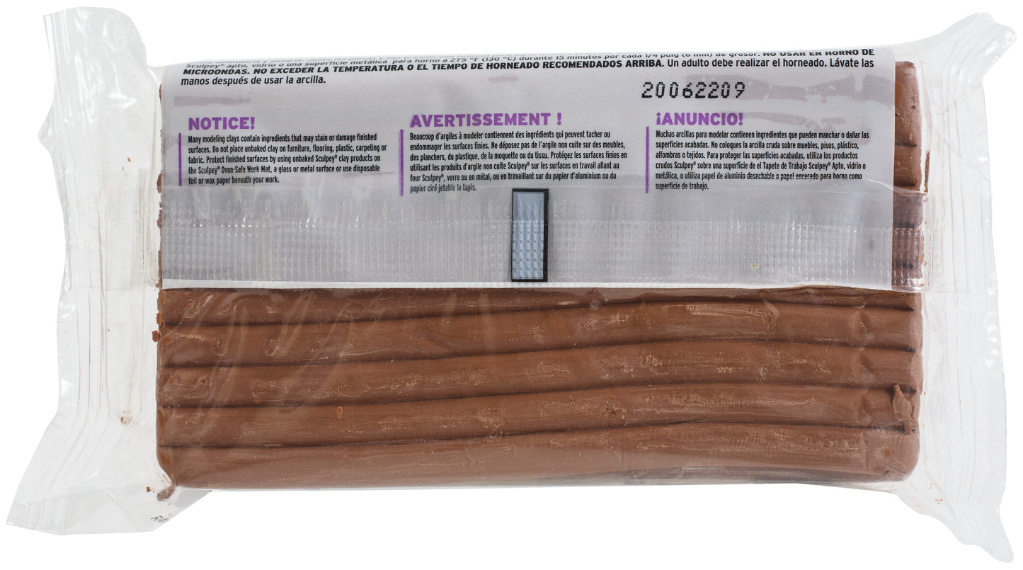 Sculpey Original Polymer Clay 1lb-Terra Cotta