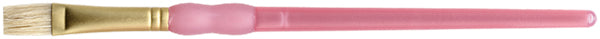 Crafter's Choice White Bristle Flat Brush-Size 2