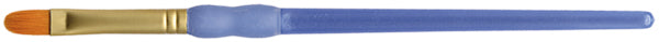 Crafter's Choice Gold Taklon Filbert Brush-Size 6