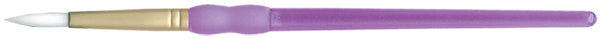 Crafter's Choice White Taklon Round Brush
