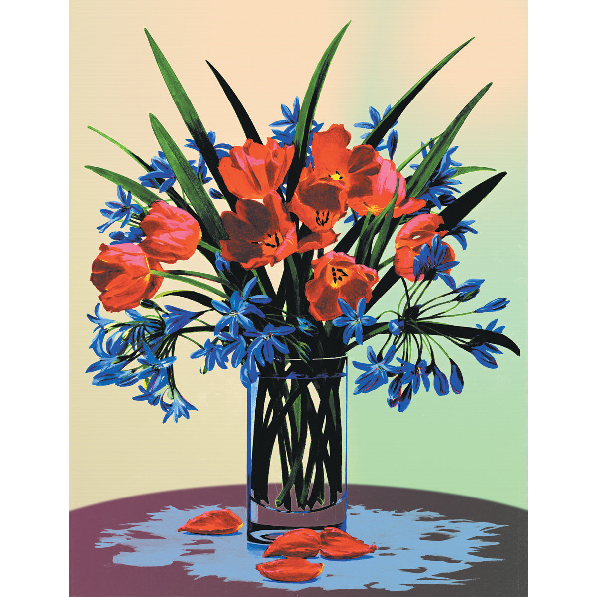 Paint By Number Kit Artist Canvas Series 9"X12"-Floral Still Life