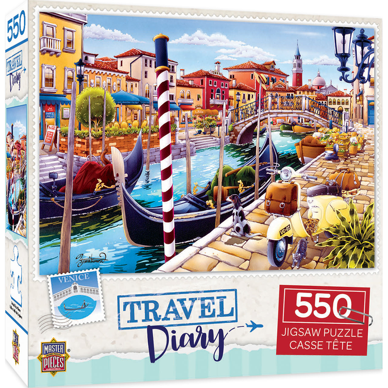 Travel Diary - Venice 550pc Puzzle