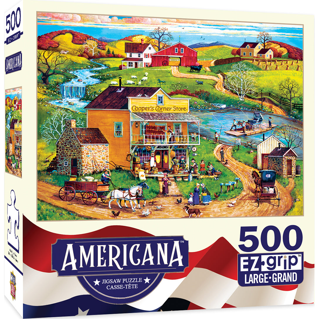 Americana - Cooper's Corner 500pc EzGrip Puzzle