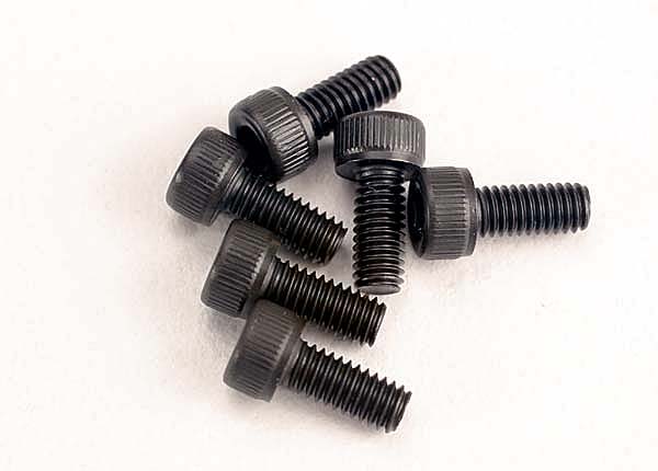 Screws 2.5x6mm cap-head machine (hex drive) (6)