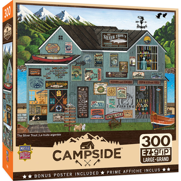 Campside - The Silver Trout 300pc EzGrip Puzzle