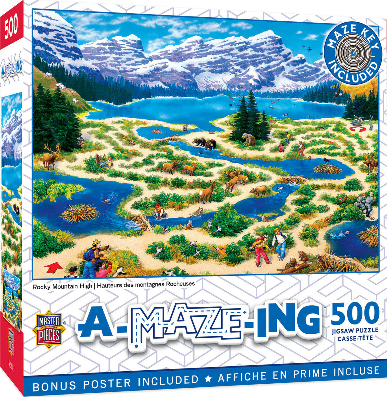 A-Maze-Ing - Rocky Mountain High 500pc Puzzle