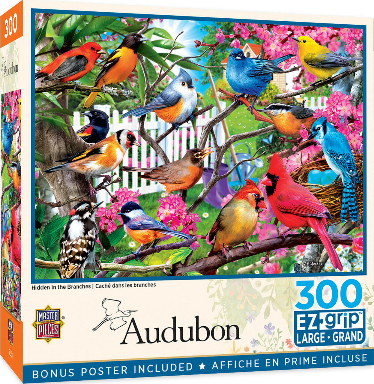 Audubon - Hidden in the Branches 300pc EzGrip Puzzle