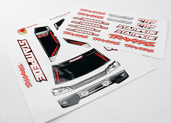 Decal sheets Stampede