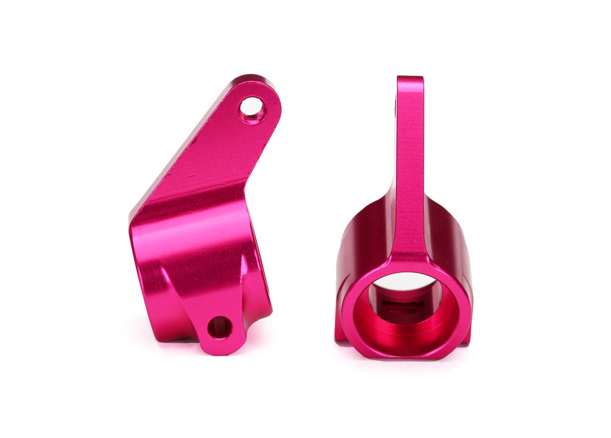 STEERING BLOCK ALUMINUM PINK
