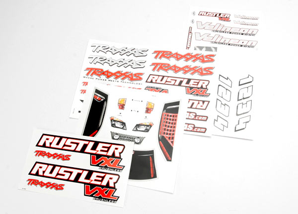 Decal sheets Rustler VXL