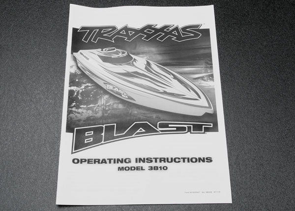 Owner's manual Blast