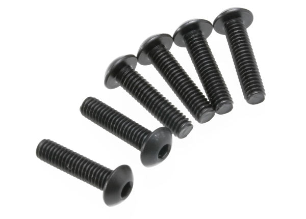Screws 4x16mm button-head machine (hex drive) (6)