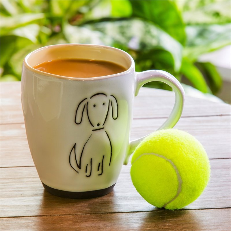 Ceramic Cup Gift Set 16 OZ Pet Dog