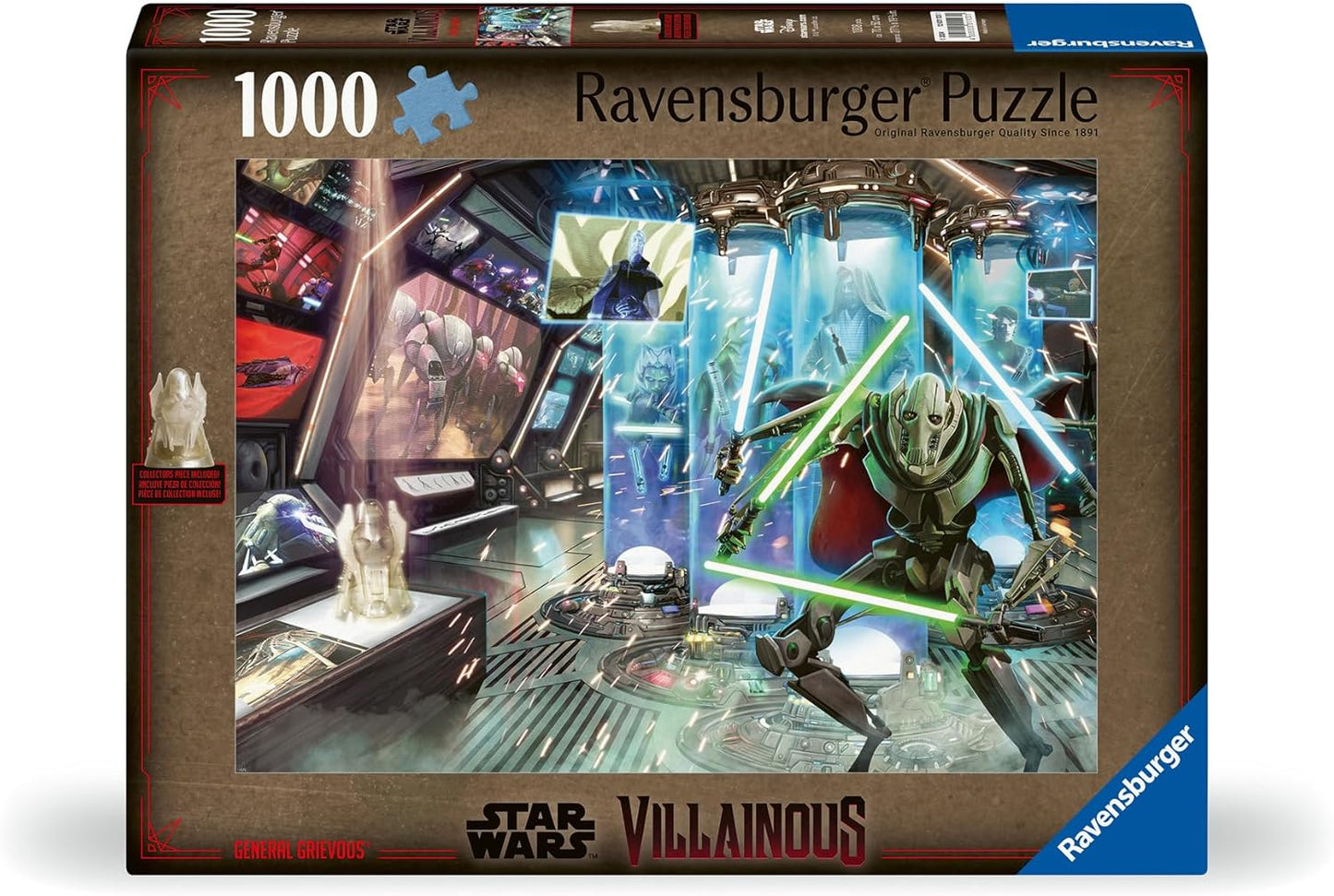 Star Wars Villainous: General Grievous 1000 pc Puz
