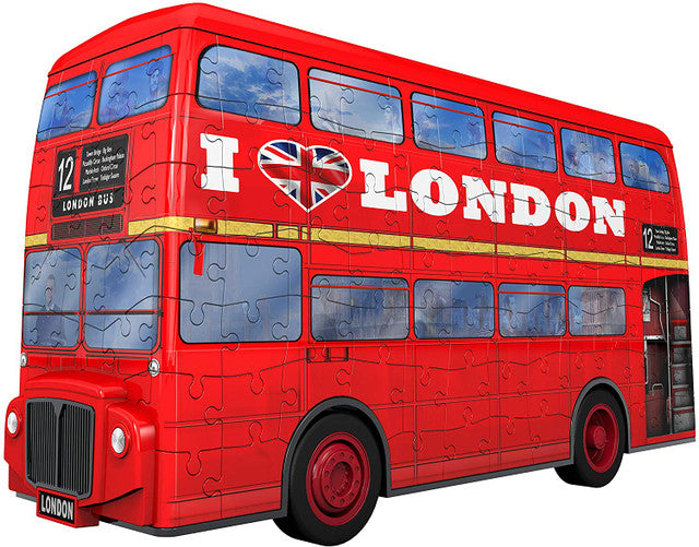 London Bus 3D 216 pc 3D Puzzle