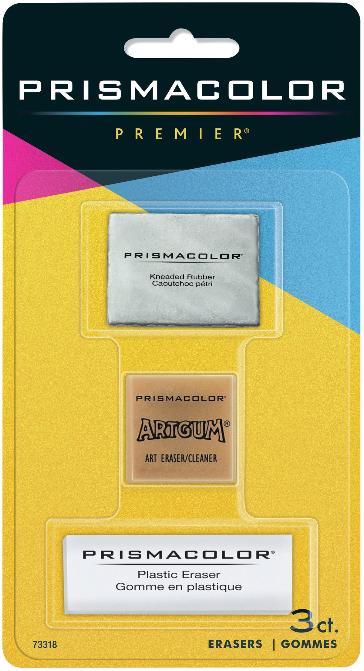 Prismacolor Premier Erasers 3/Pkg-