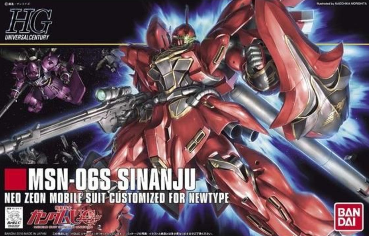 #116 Sinanju Gundam UC, Bandai HGUC 1/144