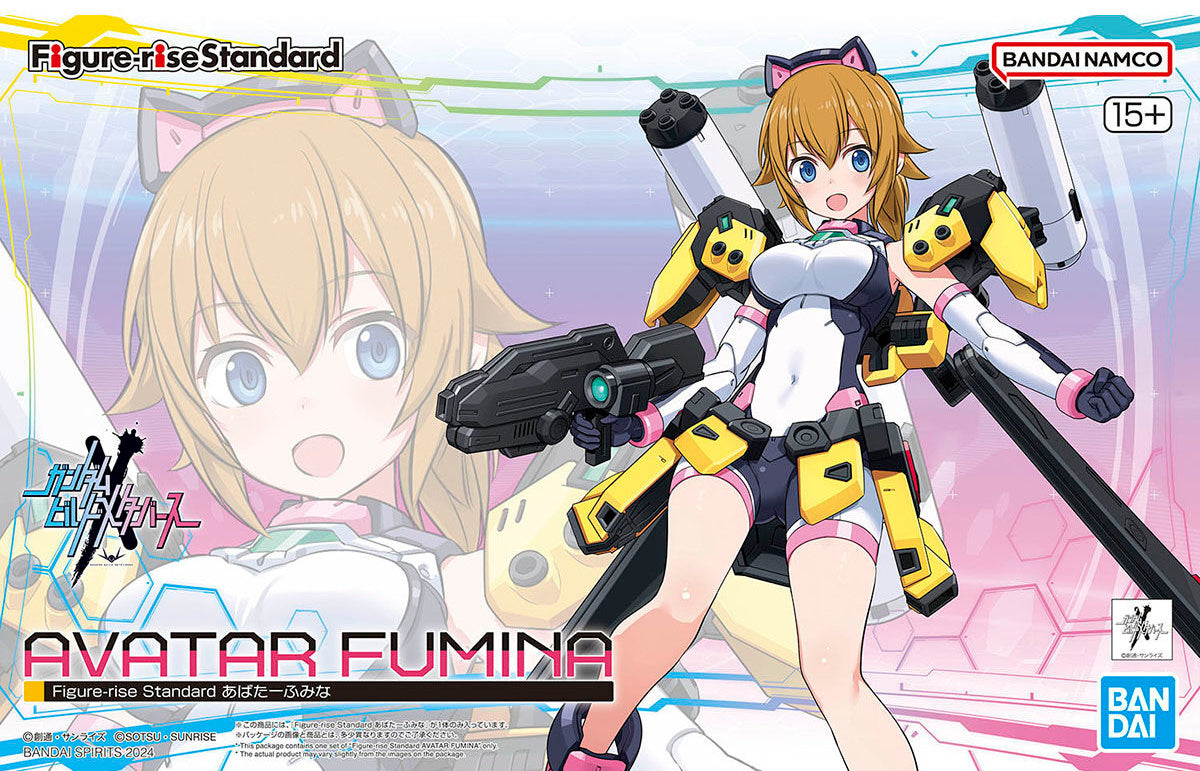 Avartar Fumina Gundam Build Metaverse, Bandai Hobby Figure-rise Standard