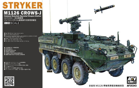 M1126 CROWS-J with FGM-148 Javelin AFV Club | No. AF35343 | 1:35
