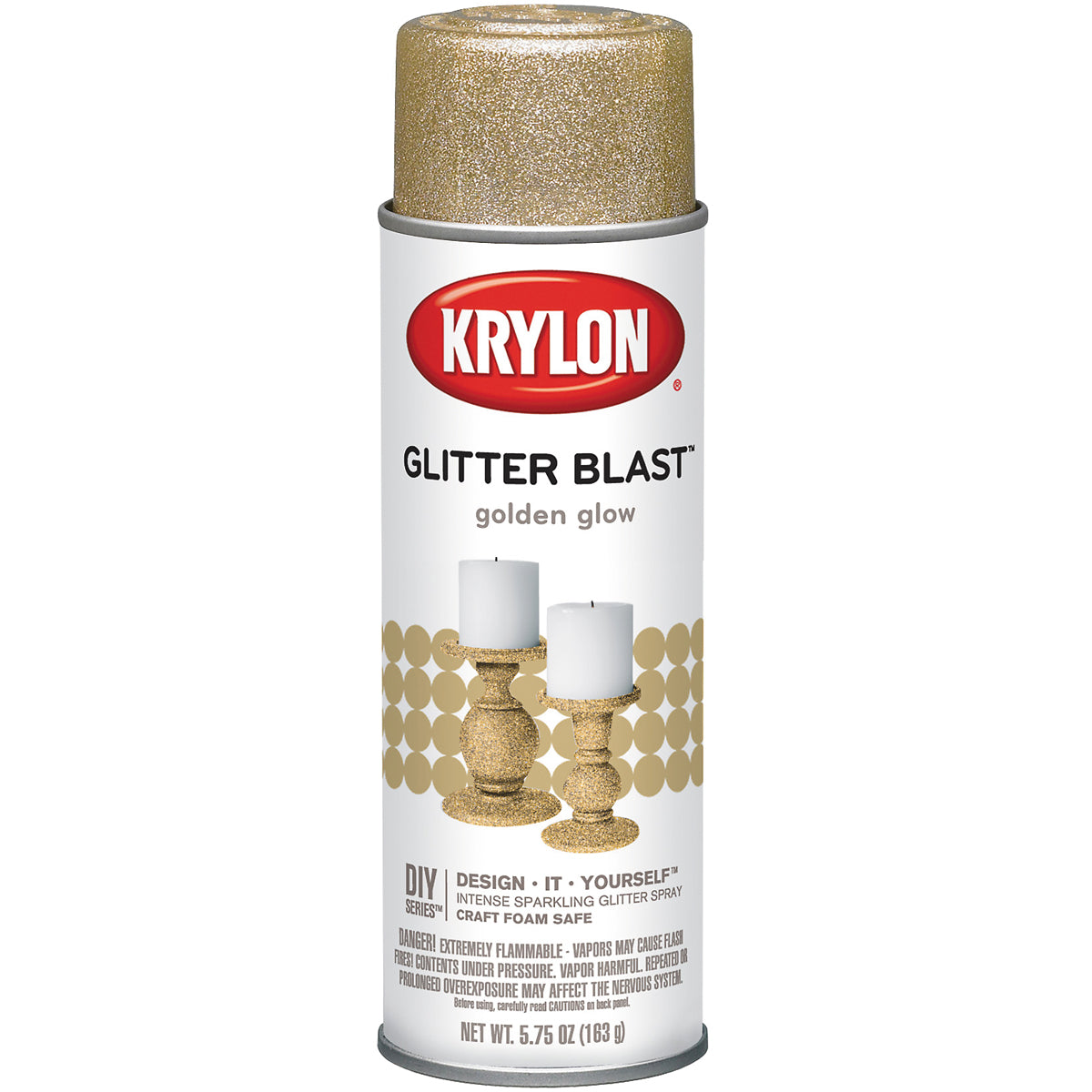 Glitter Blast Aerosol Spray 5.75oz-Golden Glow
