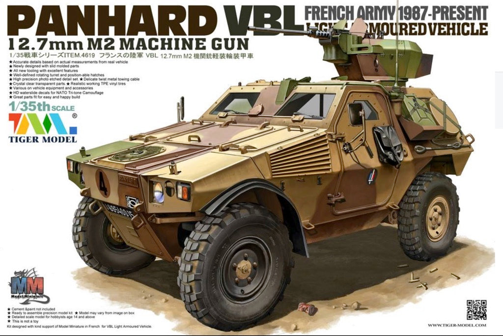 French Army 1987-Present VBL Milan Milan Anti-Tank Missile Launcher Tiger Model | No. 4618 | 1:35