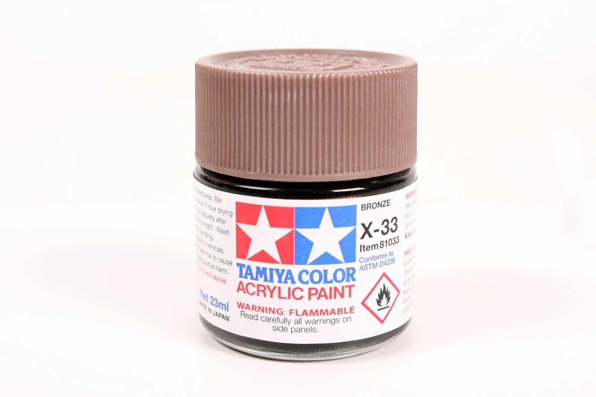 Acrylic X33 Bronze 3/4 oz - 81033