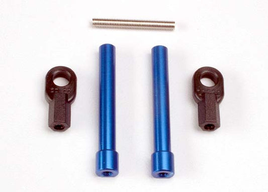 Bellcrank posts aluminum (2)/ steering link threaded rod (3x25mm)/ long rod ends (2)