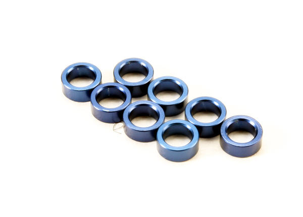 Spacer pushrod (aluminum blue) (use with 5318 or 5318X pushrod and 5358 progressive 2 rockers) (8)